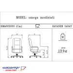 قیمت صندلی صنعتی مدیریتی